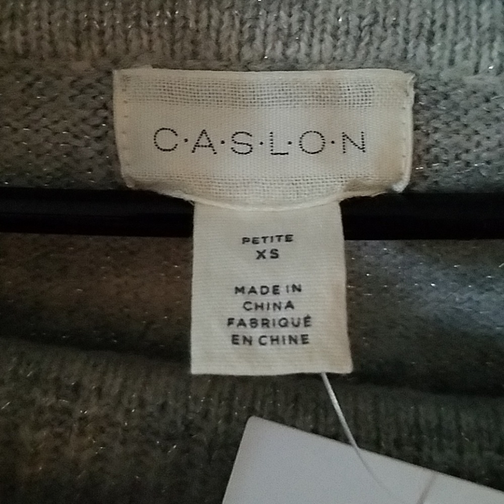 Caslon Cowl Neck Sweater 3-in-1Top - Picture 4 of 7